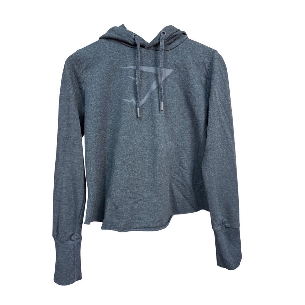 Gymshark Cropped Hoodie Wrap Back Small